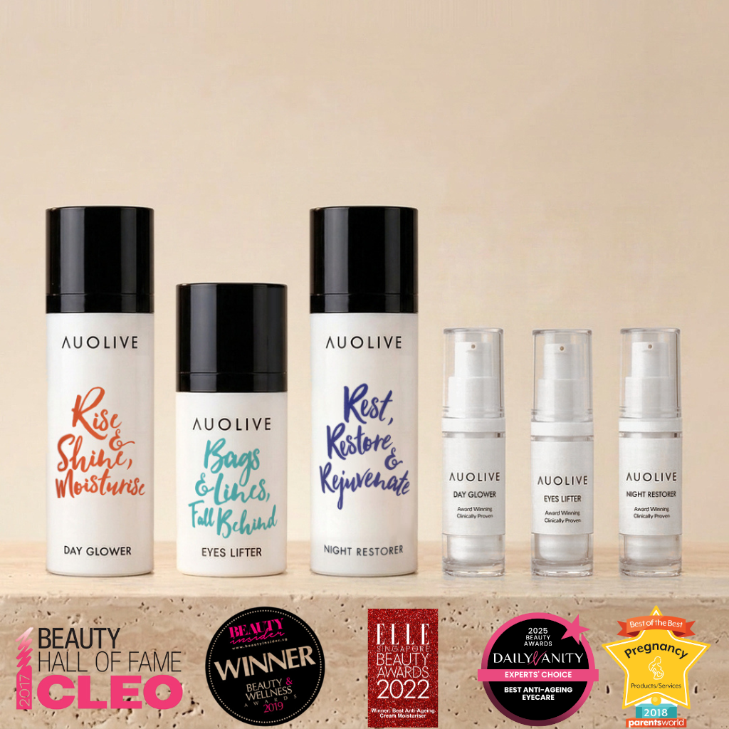 Essentials Bundle Set (Day Glower, Night Restorer & Eyes Lifter)