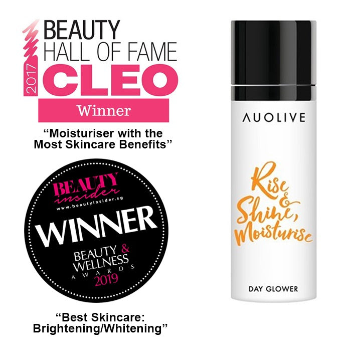 DAY GLOWER - Antioxidant Brightening Moisturiser (Water-based)
