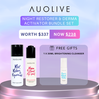 Night Restorer & Derma Activator Bundle Set