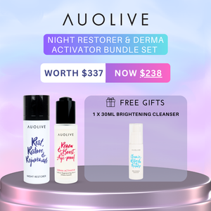 Night Restorer & Derma Activator Bundle Set